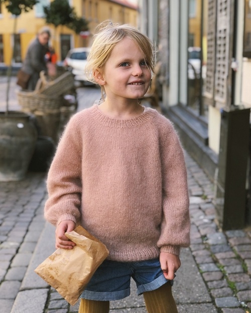 PetiteKnit - Novice Sweater Junior Mohair Edition